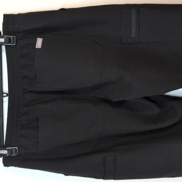 Figs High waisted Yola Skinny Scrub Pants Small Black - Picture 7 of 7